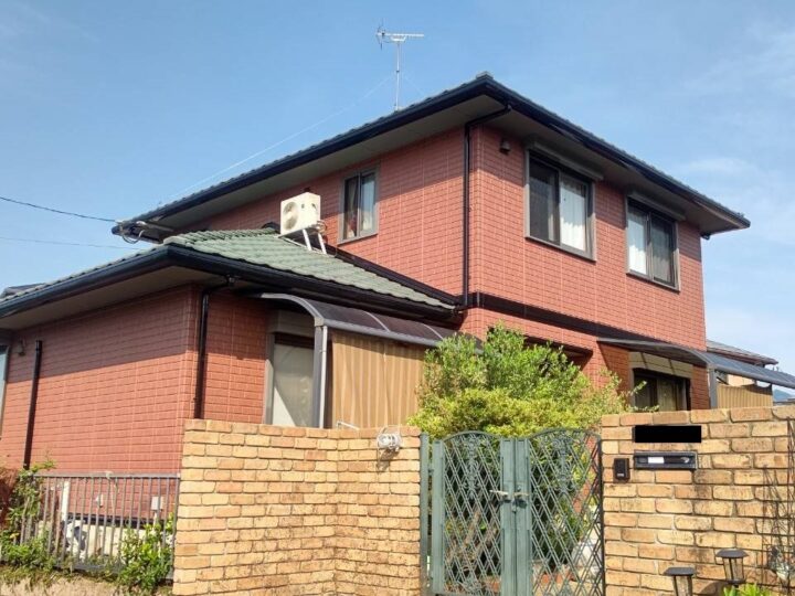 福岡県宗像市　S様邸　外壁塗装工事