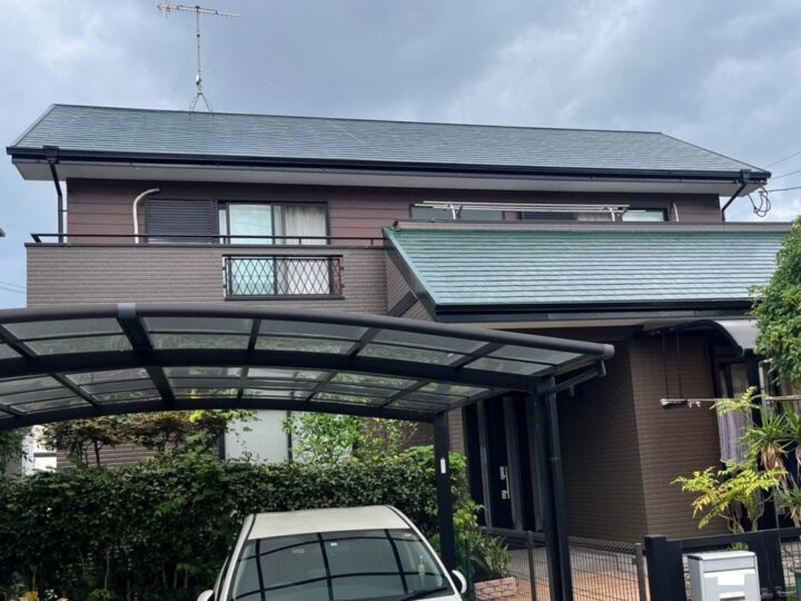 福岡県大野城市　O様邸　外壁・屋根塗装工事