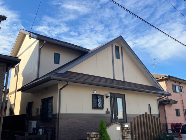 福岡県北九州市若松区　M様邸　外壁・屋根塗装工事