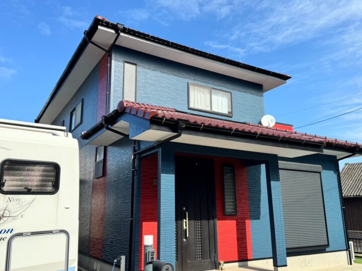 福岡県遠賀郡　O様邸　外壁・屋根塗装工事