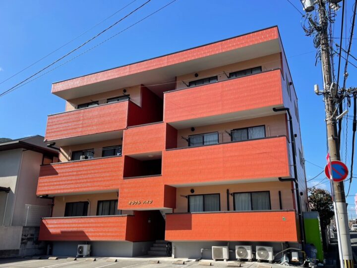 福岡県北九州市小倉北区　S様邸アパート　外壁塗装工事、屋上ベランダ防水