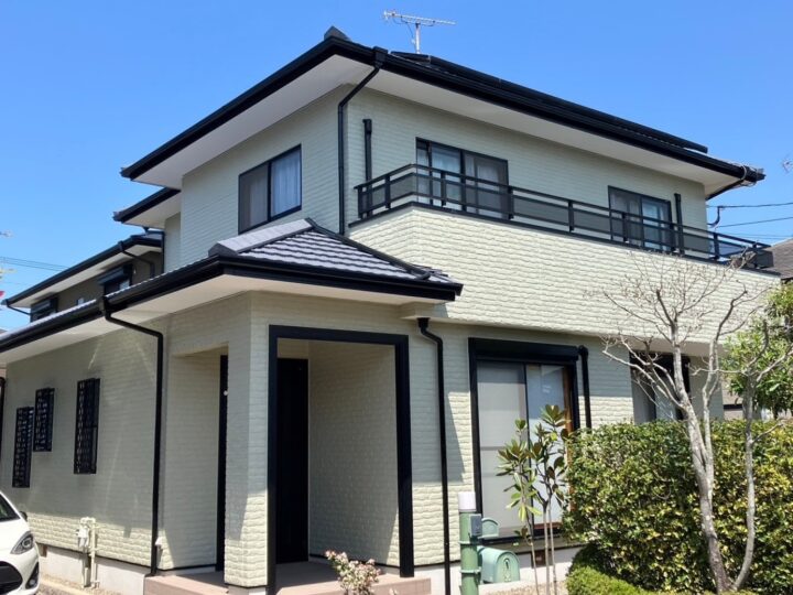 福岡県古賀市　K様邸　外壁・屋根塗装工事