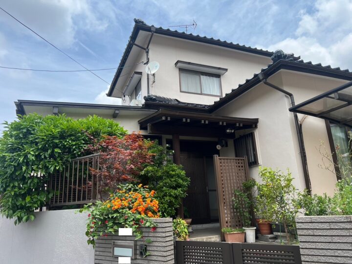 北九州市小倉南区T様邸　築30年！低汚染フッ素塗料を使用した外壁・屋根塗装