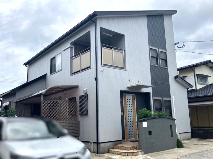 北九州市小倉南区Y様　多彩模様塗料×ウルトラトップを使用した外壁・屋根塗装