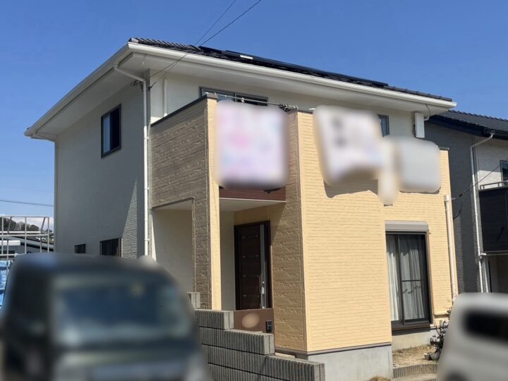 下関市T様　築9年！超低汚染塗料でメンテナンスばっちりに仕上げた外壁塗装