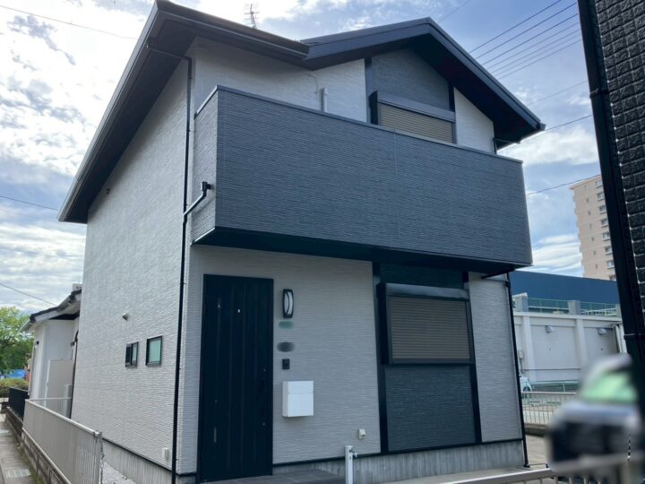 北九州市八幡西区K様邸　超低汚染塗料で汚れ悩みを解決した外壁塗装工事