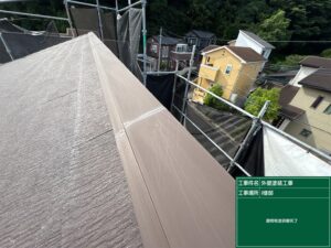 棟板金　ケレン