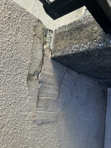 外塀下地処理