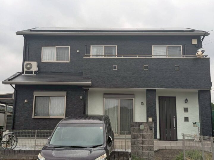 鞍手町で屋根と外壁に低汚染遮熱塗料を塗布したお客様の声