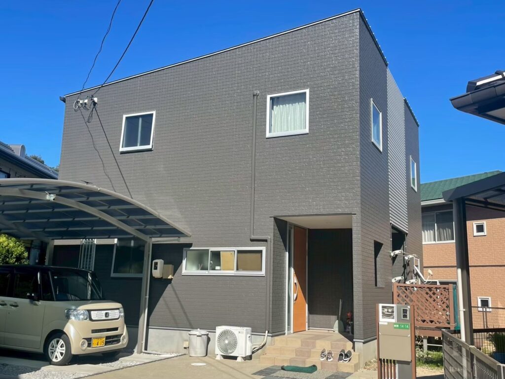 外壁塗装グレー系