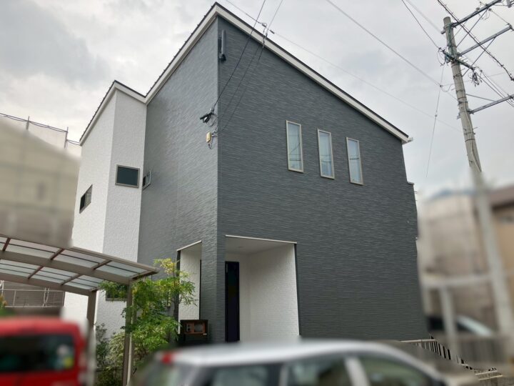 門司区にてリファインMF塗料で既存のカラーを活かして塗装したお客様の声