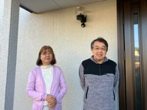 小倉南区にてリファインMF塗料でグレー系ツートンカラーに塗装したお客様の声