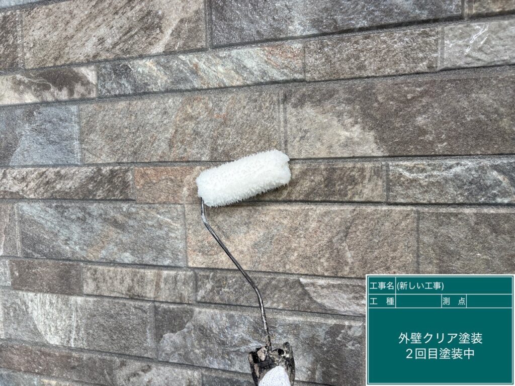 クリア塗装2回目