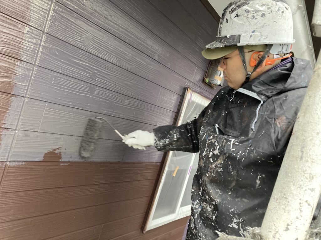 ３分艶中塗り③