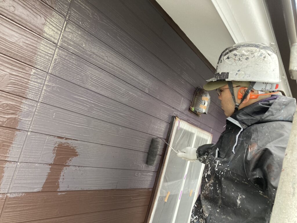 ３分艶中塗り②