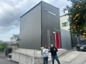 小倉南区にてサイディングに無機フッ素樹脂塗料にて塗装をしたお客様の声！