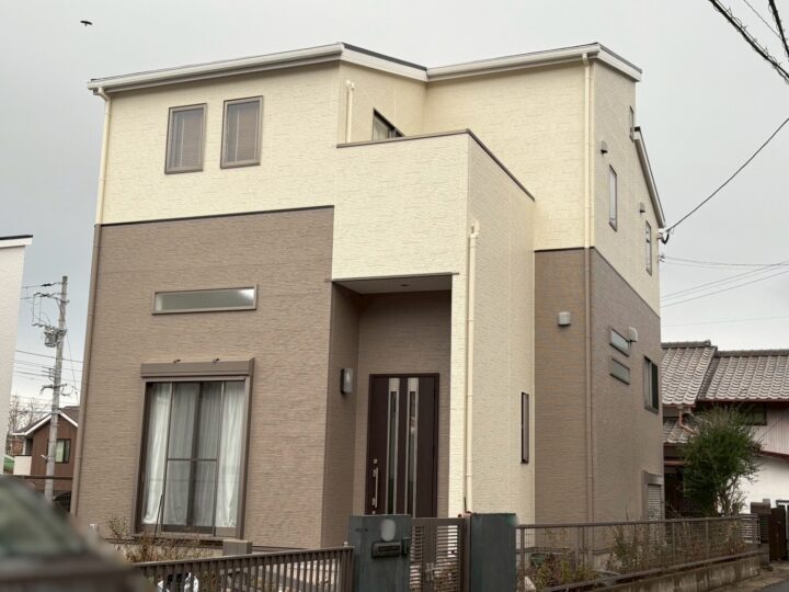 門司区にて無機成分配合塗料を使用し外壁・屋根塗装したお客様の声