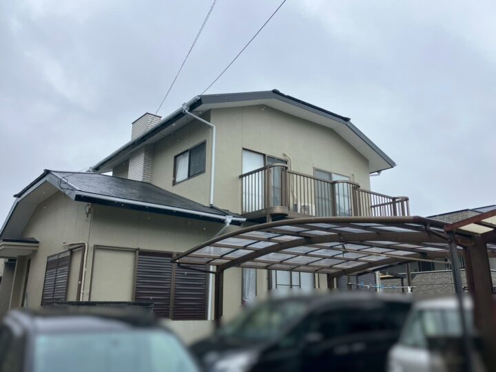 苅田町にて遮熱性抜群な無機塗料リファインMFでモルタルに外壁塗装したお客様の声