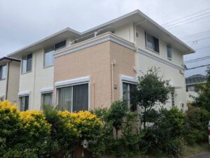 糟屋郡にて汚れを定着させないリファインＭＦにて外壁・屋根塗装したお客様の声