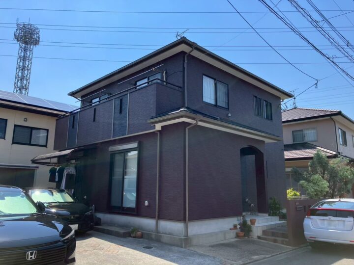 北九州市八幡西区にてセンスが光るブラウン系で外壁塗装したお客様の声